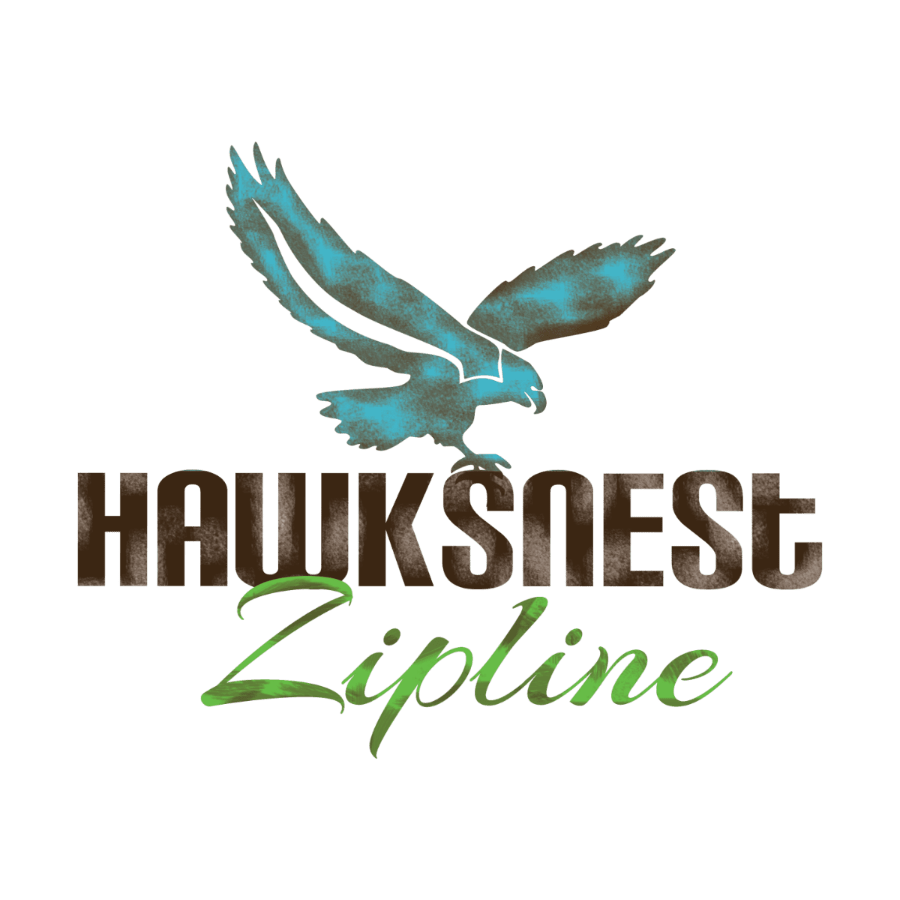 Hawksnest Zipline logo